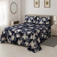 PRINTED PURE COTTON BEDSHEET ASH-4082