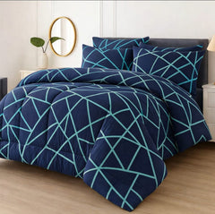 7 Pcs Comforter Set DZ-79 ( light weight filling )