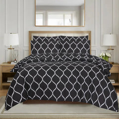 7 Pcs Comforter Set Nishat-1019 ( Light Filling)